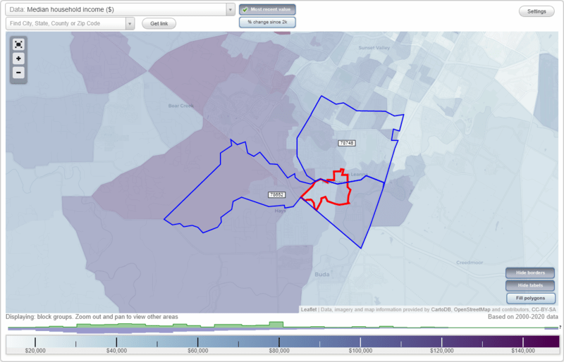 Manchaca, Texas (TX) Zip Code Map Locations, Demographics list of