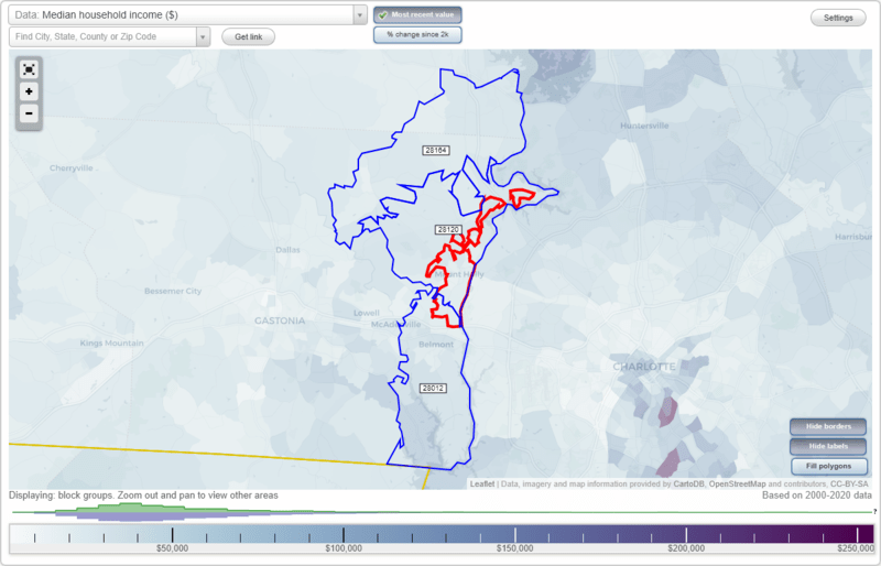 Mount Holly, North Carolina (NC 28120) profile population, maps, real