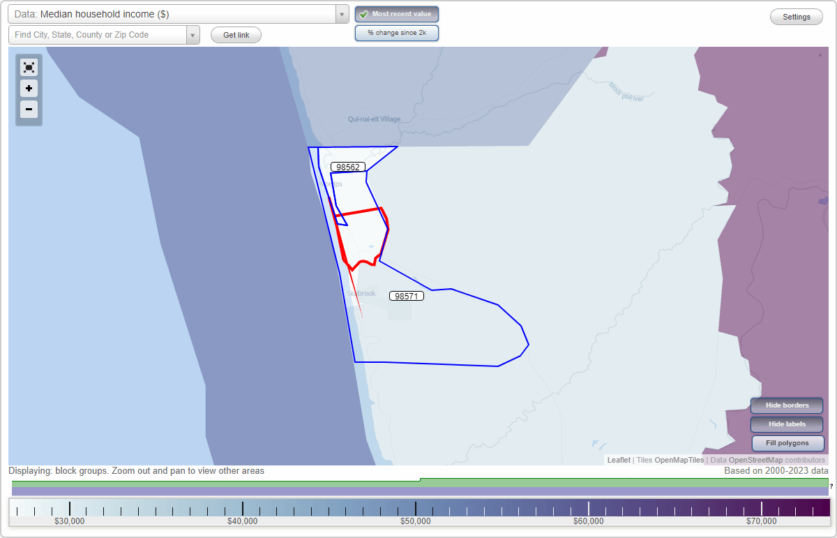 Pacific Beach, Washington (WA) Zip Code Map Locations, Demographics list of zip codes