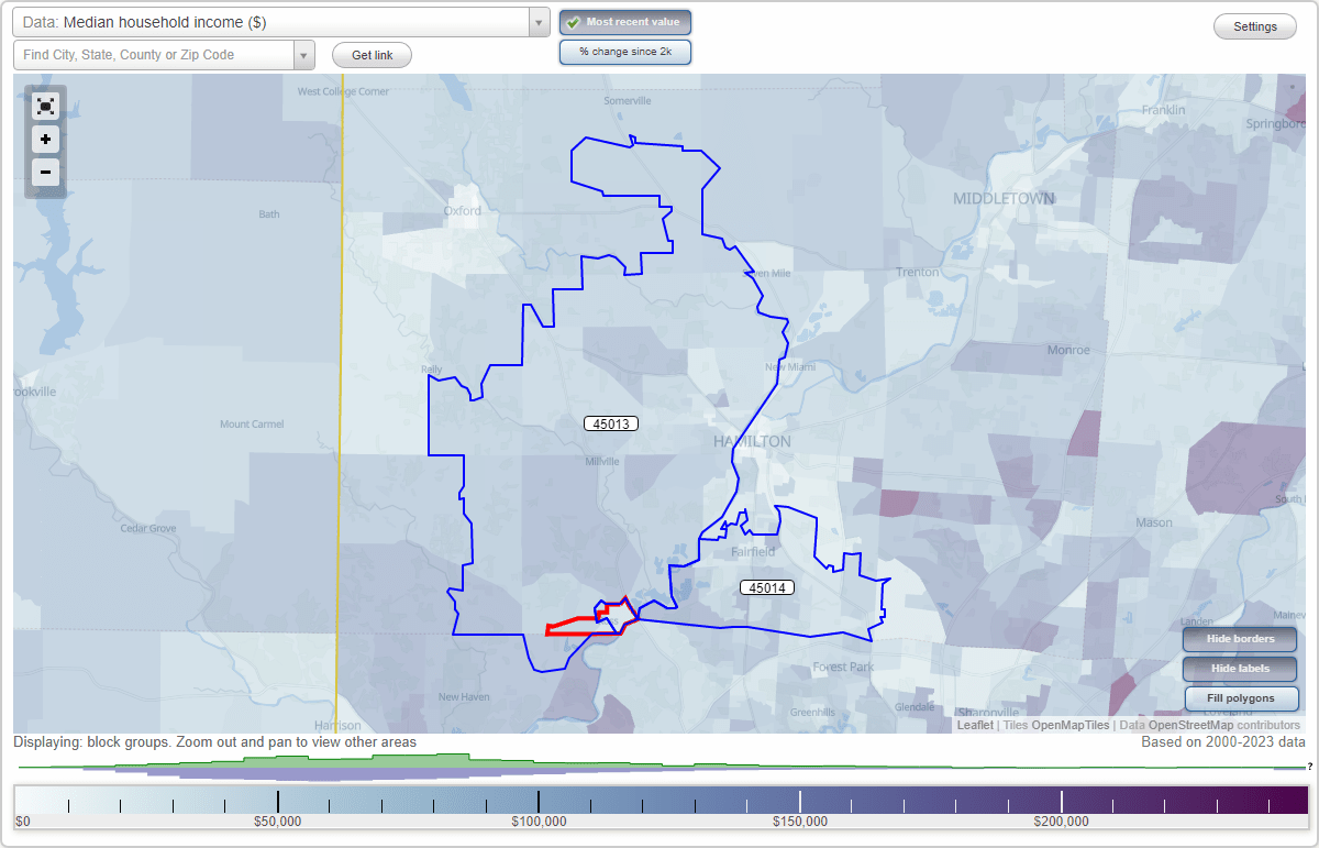 Ross, Ohio (OH) Zip Code Map Locations, Demographics list of zip codes