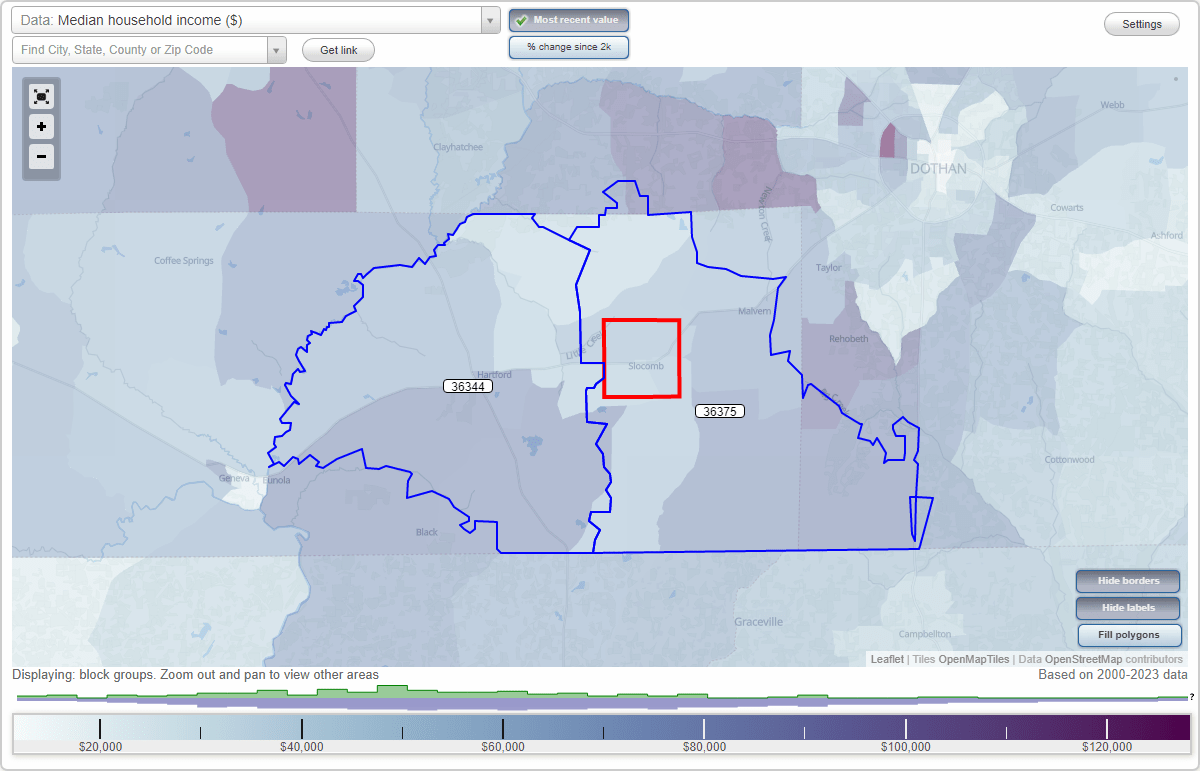 Alabama (AL) Zip Code Map Locations, Demographics list of