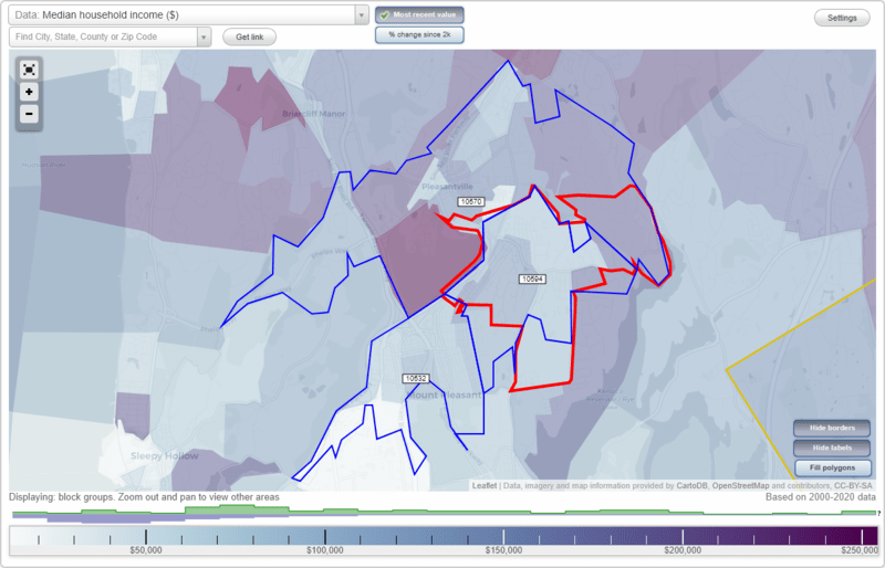 Thornwood New York Map Thornwood, New York (NY) Zip Code Map Locations, Demographics list