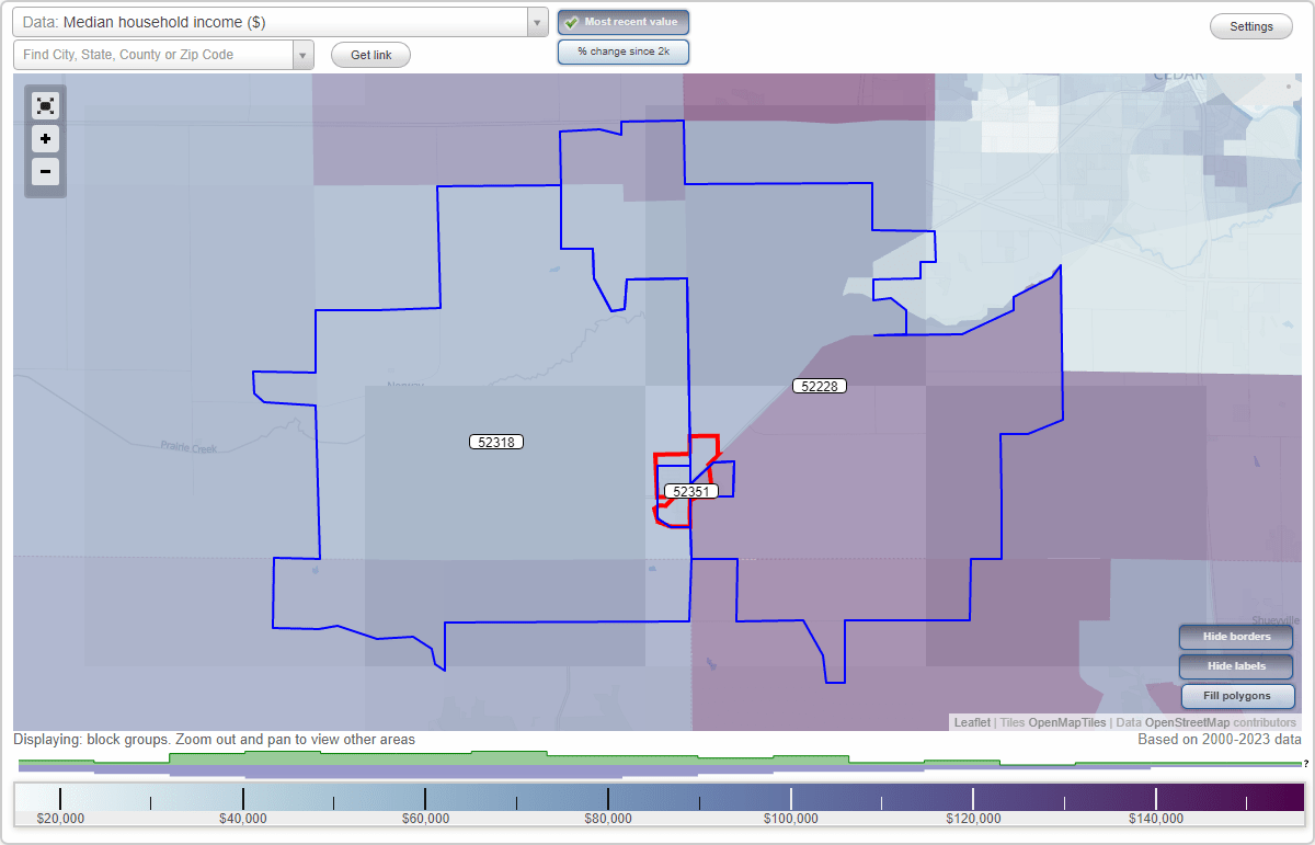 Walford, Iowa (IA 52351) profile population, maps, real estate