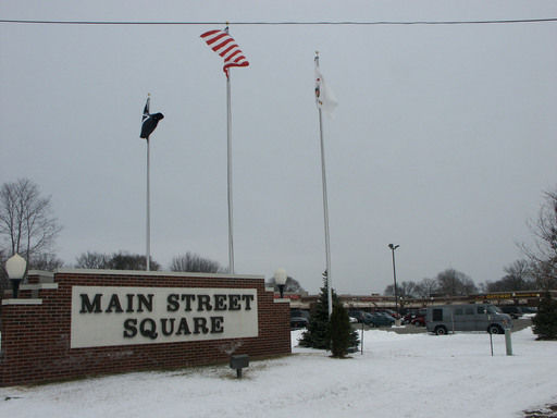 Roscoe, IL Main Street Square, Downtown Shopping Village photo, picture, image (Illinois) at