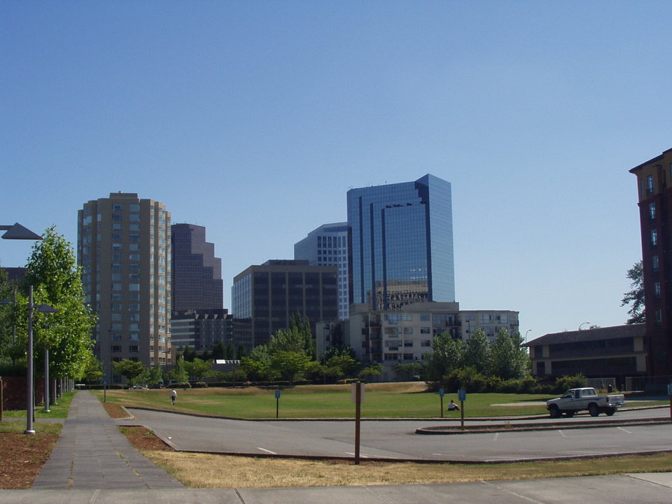 Bellevue, WA Downtown Bellevue from the North photo, picture, image