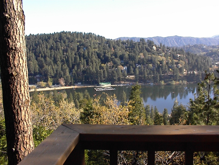 Crestline, CA above Lake Gregory photo, picture, image (California