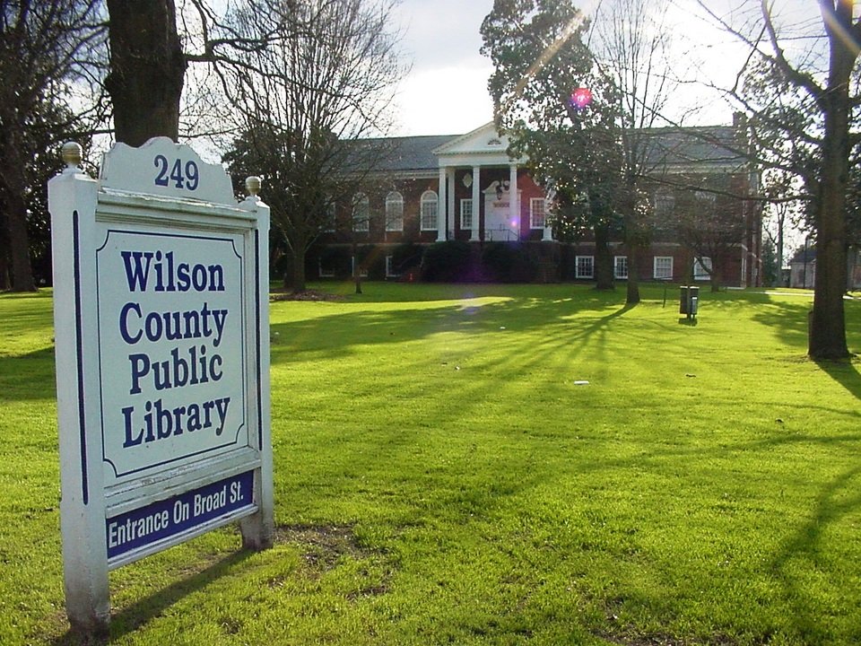 Wilson, NC The original Wilson County Library (has had an addition put on) photo, picture