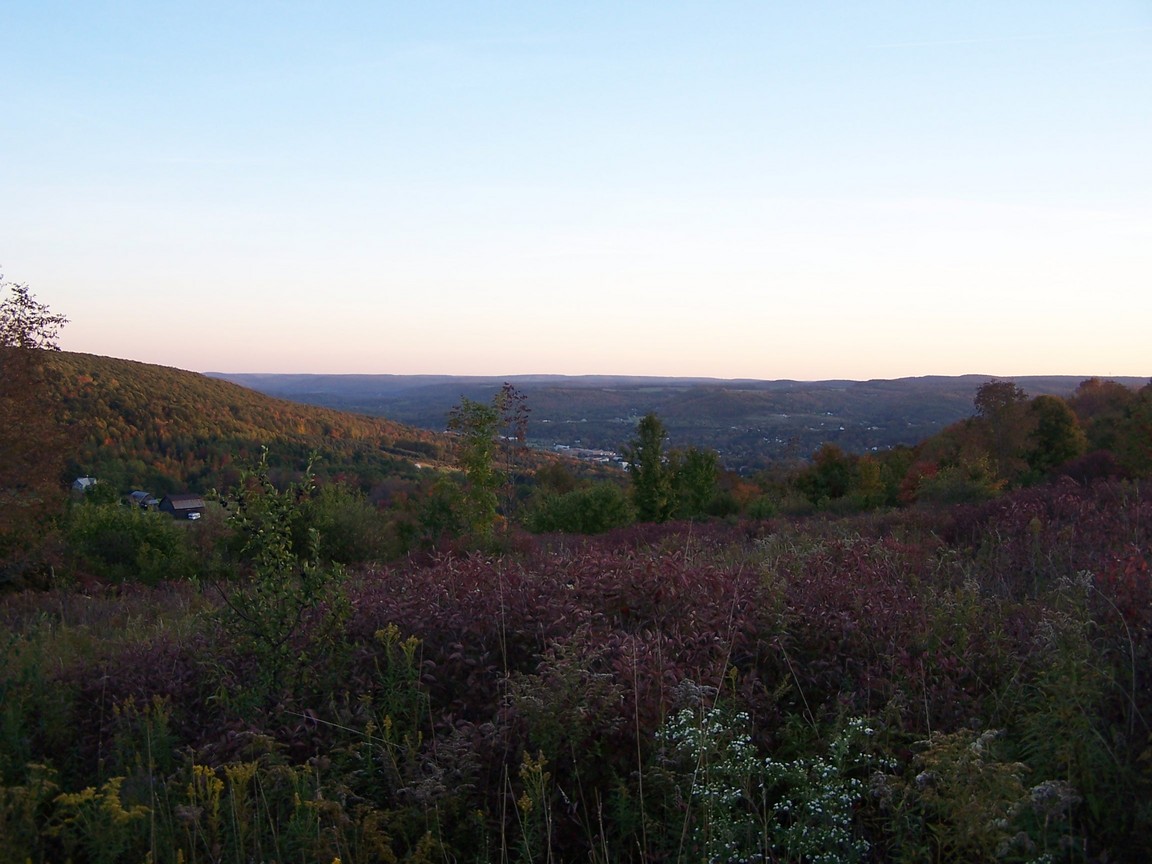 Wellsville, NY A view from the North. photo, picture, image (New York