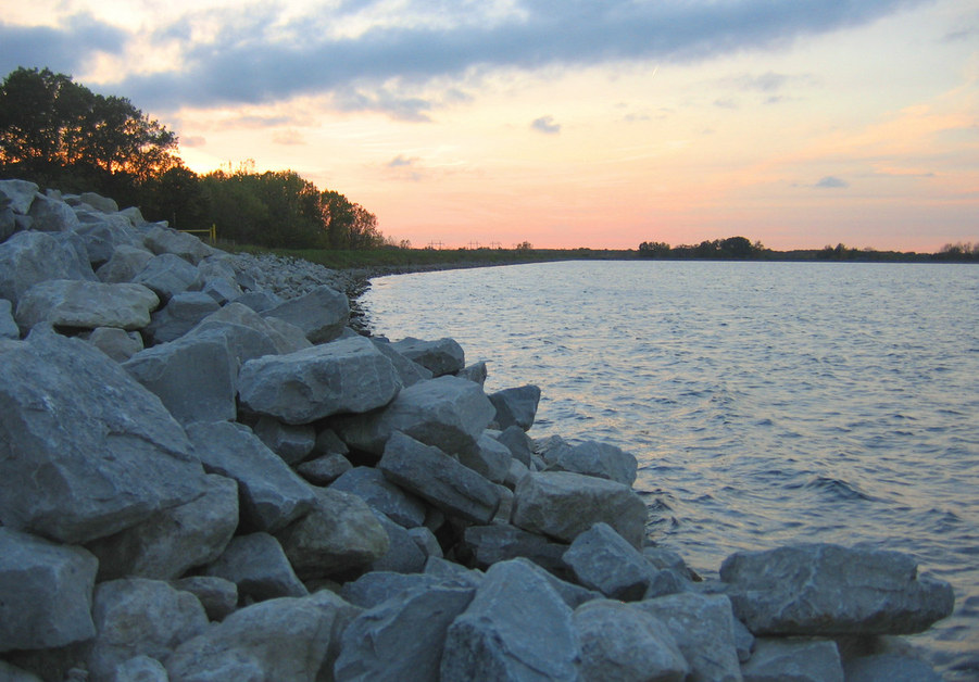 Wellington, OH Wellinton Upper Reservoir at Sunset photo, picture
