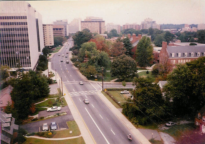 Bethesda, MD EastWest Highway in downtown Bethesda photo, picture, image (Maryland) at city