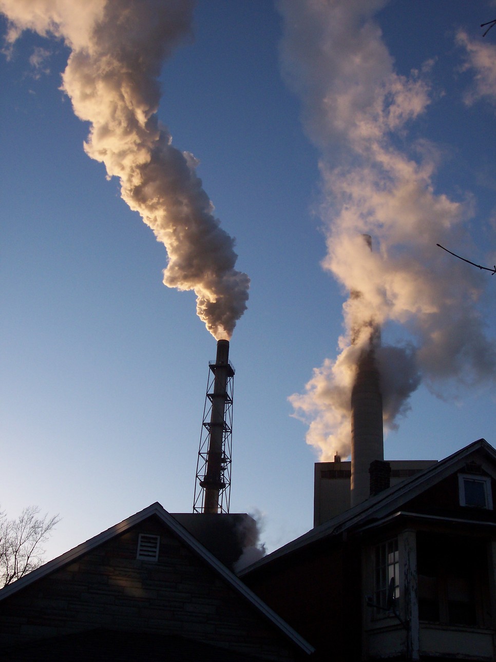 Johnsonburg, PA View of the Johnsonburg Paper Mill photo, picture