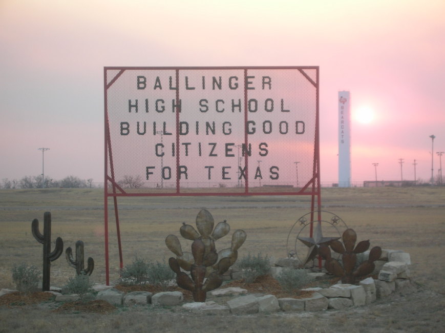 Ballinger Tx Elementary School at Hope Simmons blog