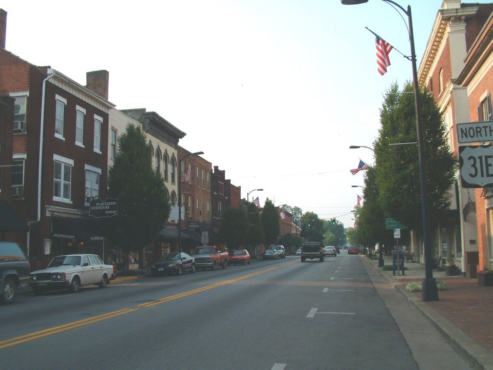 Bardstown, KY Downtown summer of 2005 photo, picture, image (Kentucky
