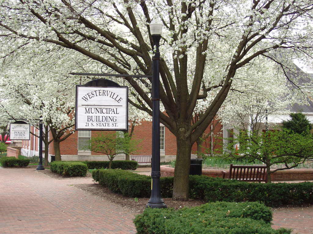 Westerville, OH Spring is in Bloom in the City of Westerville, Ohio photo, picture, image