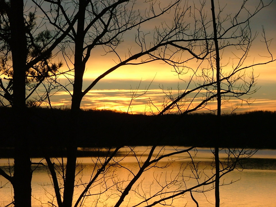 Fairfield Glade, TN Sunset over Lake Dartmoor photo, picture, image