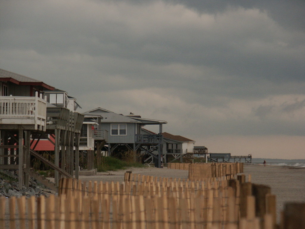 Edisto Beach, SC Toward the Pavillion photo, picture, image (South