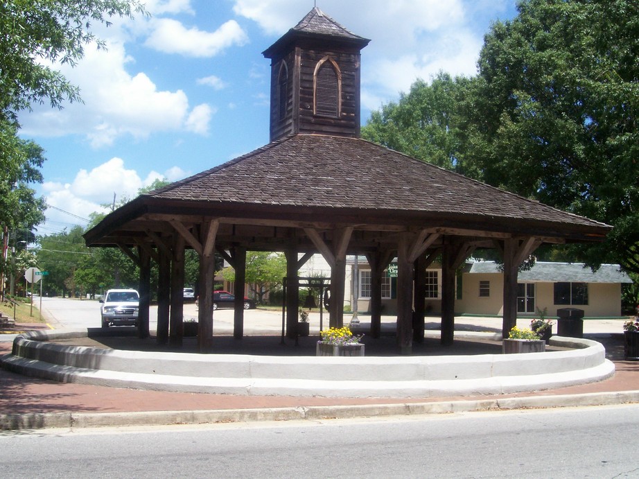 Louisville, GA Actual Slave Market photo, picture, image at