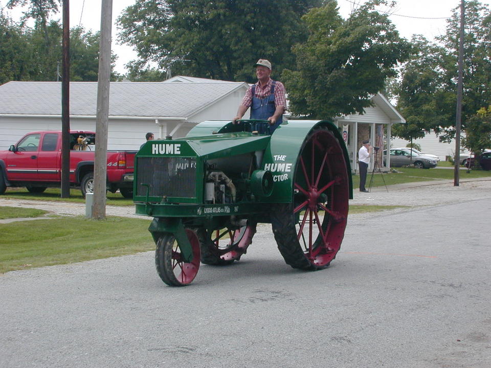 Hume, IL The Hume tractor at the 2006 Festival photo, picture, image