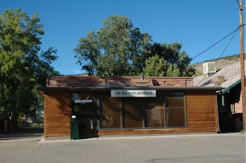 Lyons, CO Newspaper photo, picture, image (Colorado) at