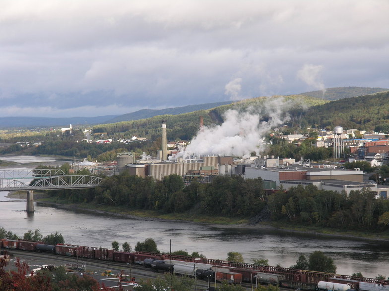 Madawaska, ME Fraser Paper and Madawaska, Maine photo, picture, image