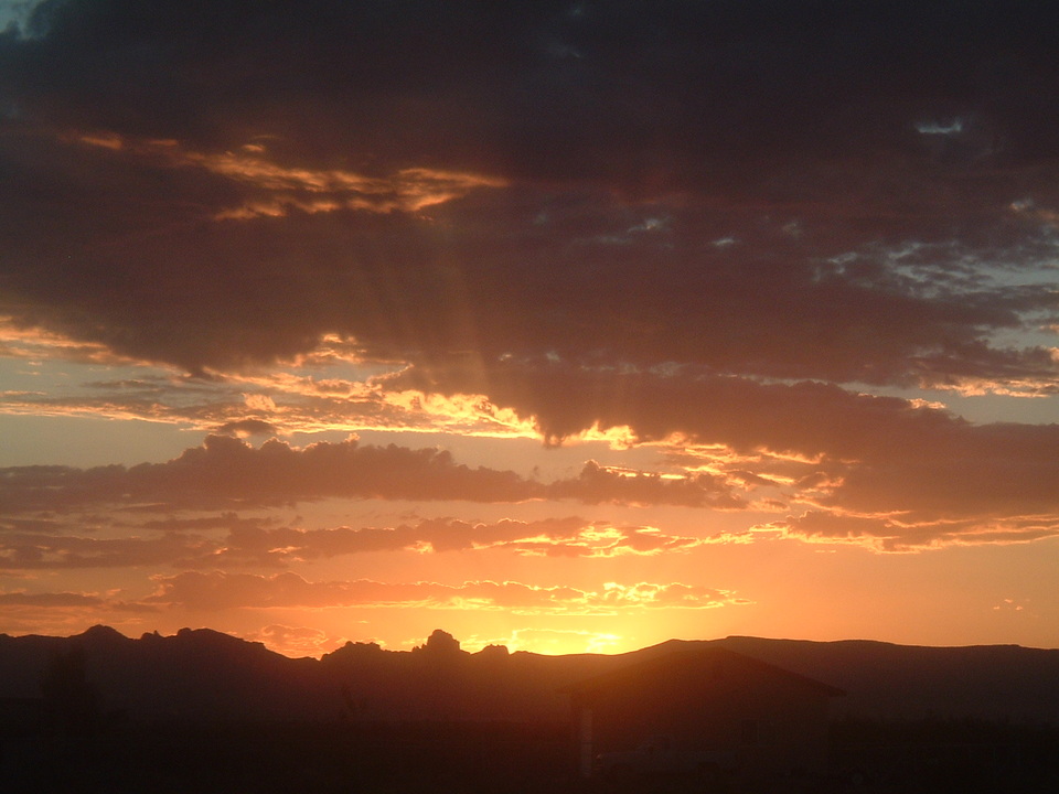 Golden Valley, AZ Breathtaking view of sunset from our front porch