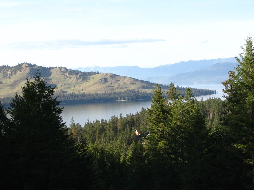 Polson, MT Wild Horse Island from Wilderness Valley Rd. photo