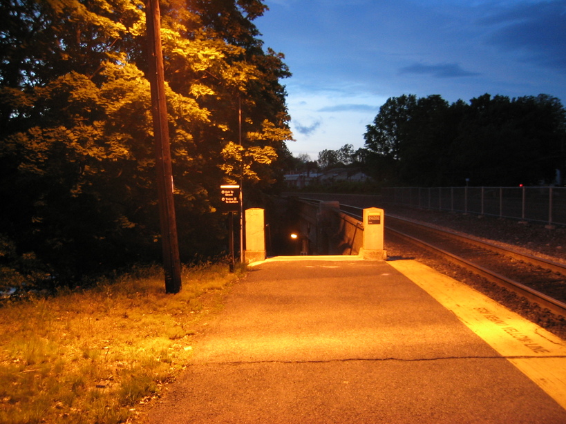 West Paterson, NJ Passaic NJ Train Station. photo, picture, image