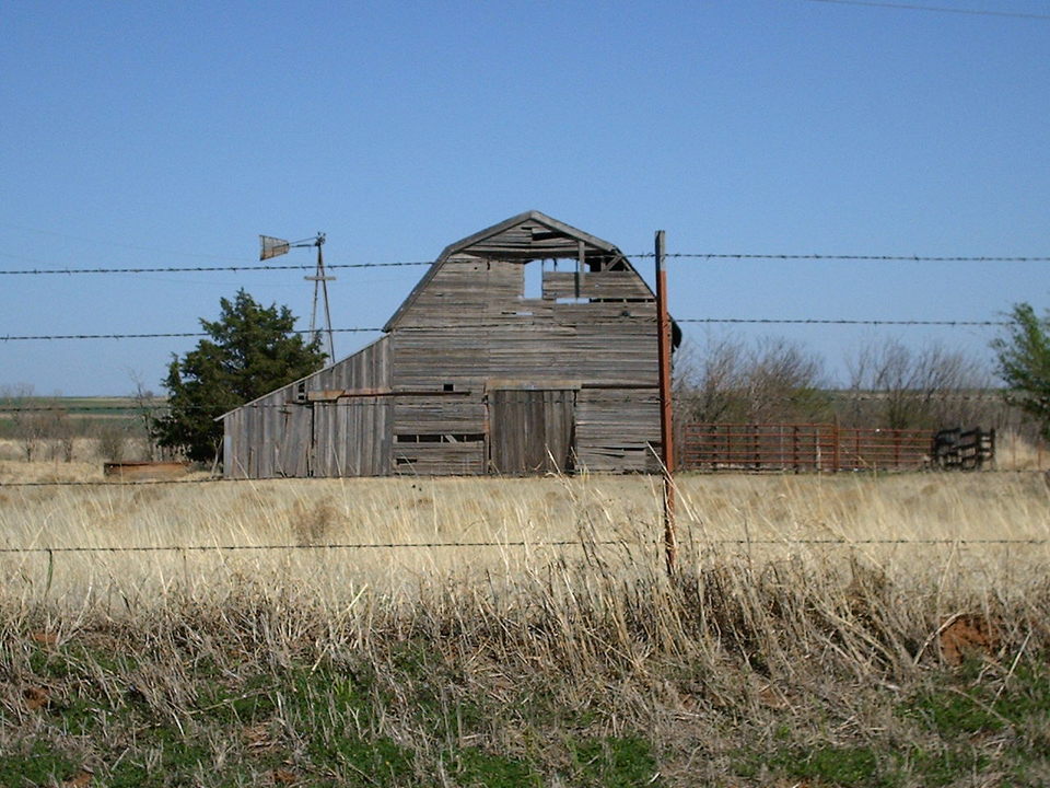 Corn, OK Abandoned Farm in Corn... photo, picture, image (Oklahoma