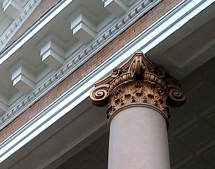 Monticello, GA Jasper Co Courthouse Detail in Monticello photo