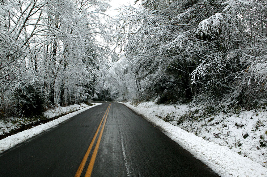 Everett, WA Nov 06 snow photo, picture, image (Washington) at city