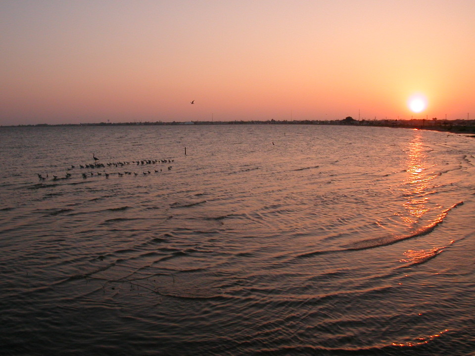 Rockport, TX Sunset at Aransas Bay photo, picture, image (Texas) at