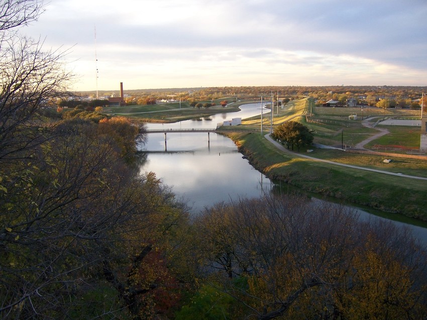 Fort Worth, TX Trinity River November 2006 photo, picture, image