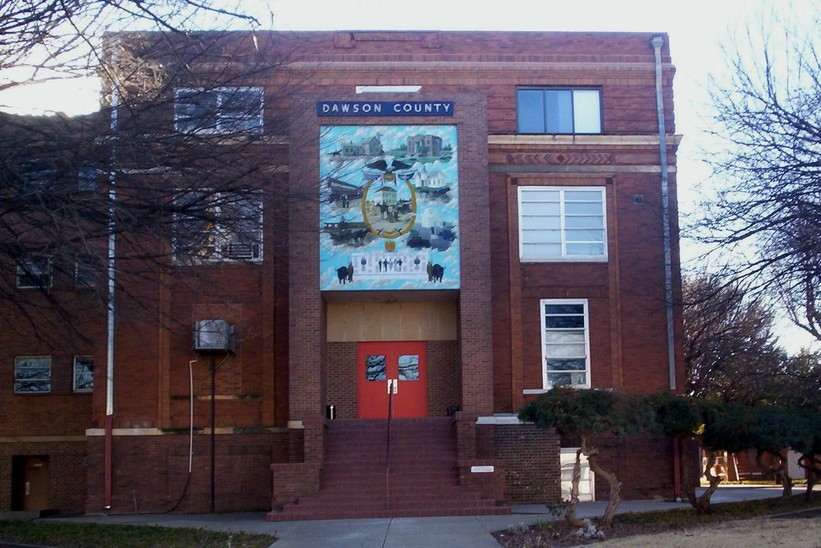 Lamesa, TX Dawson County Court House photo, picture, image (Texas) at