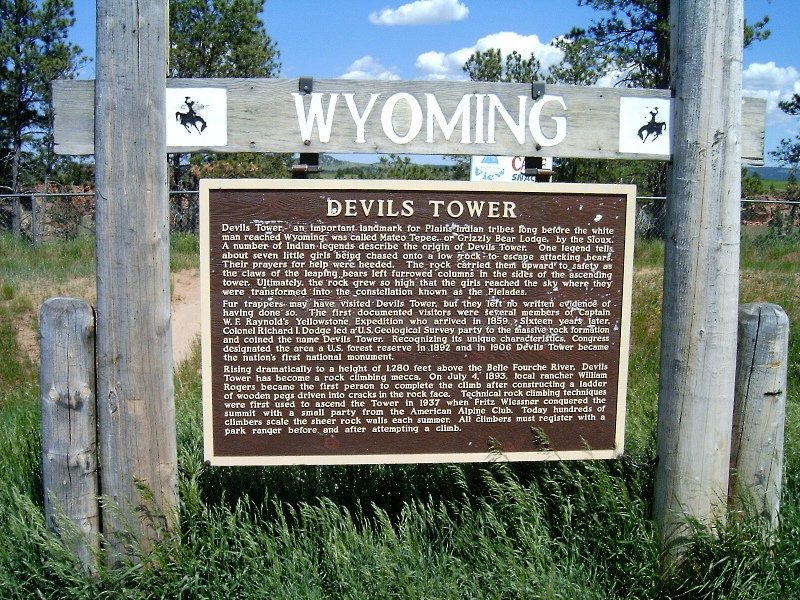 Sundance, WY Devil's Tower National Monument, Wyoming photo, picture