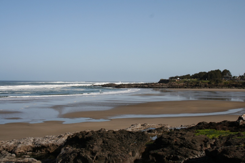 Yachats, OR Beach View, Yachats, Oregon, April 2007 photo, picture, image (Oregon) at city
