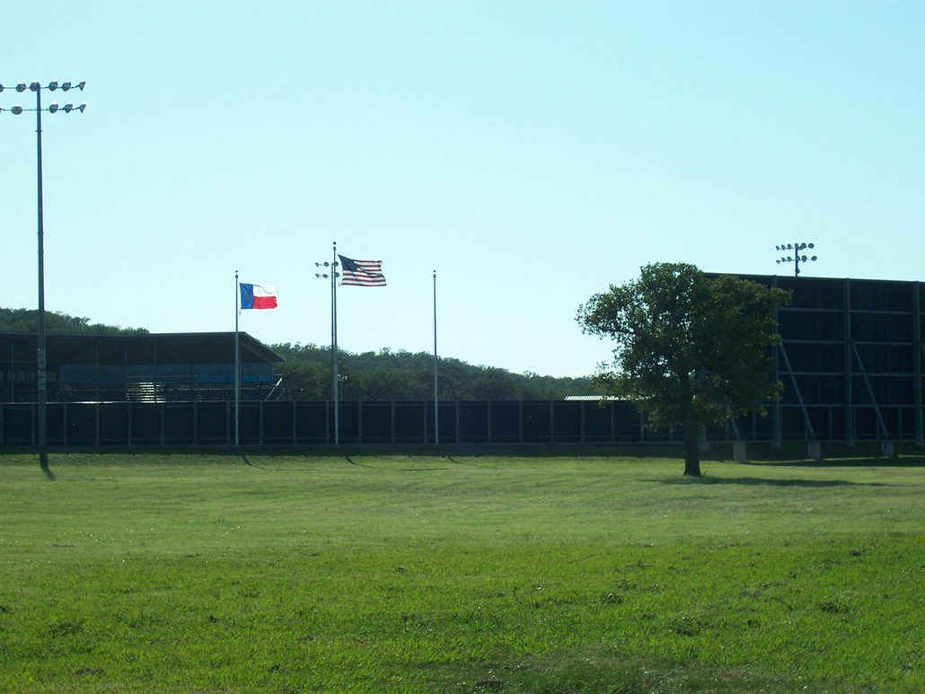 Graham, TX Baseball park just on the outskirts of town. photo