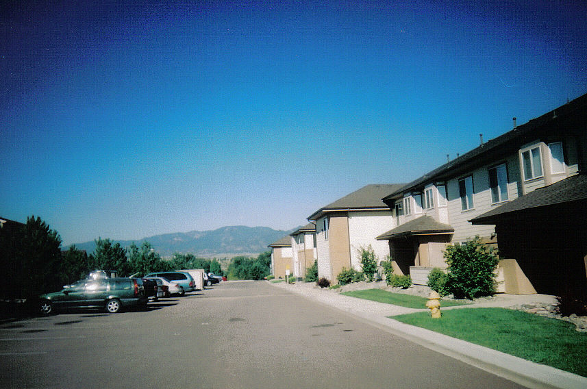 Fountain, CO Cheyenne Mountains from Fountain Ridge Apartments photo