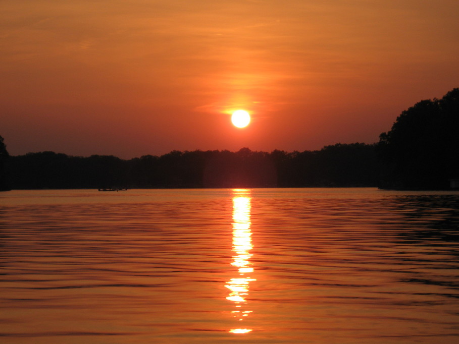 Portage Lakes, OH Sunset on 05/22/07 photo, picture, image (Ohio) at