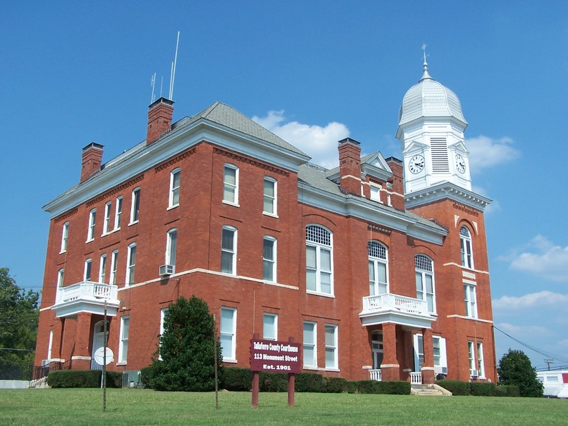 Crawfordville, GA Taliaferro County Courthouse, Crawfordville