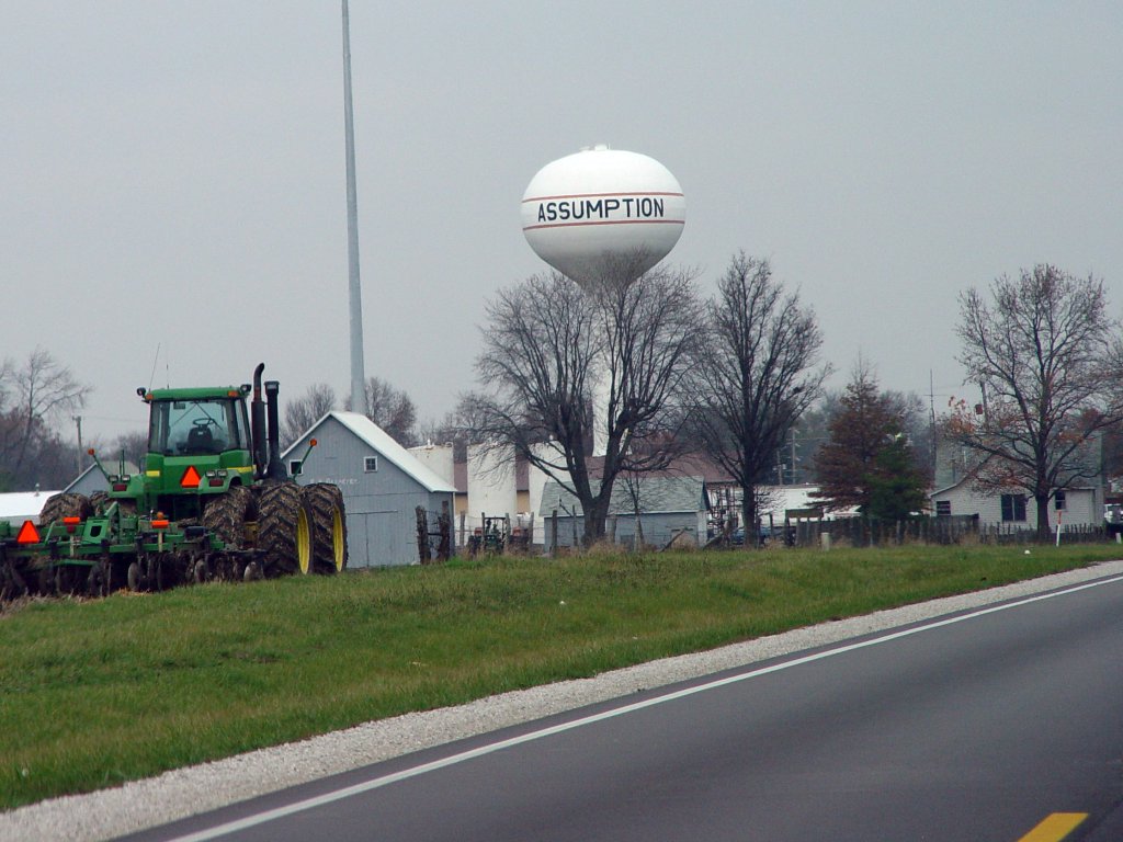 Assumption, IL Very quaint farm town. photo, picture, image (Illinois