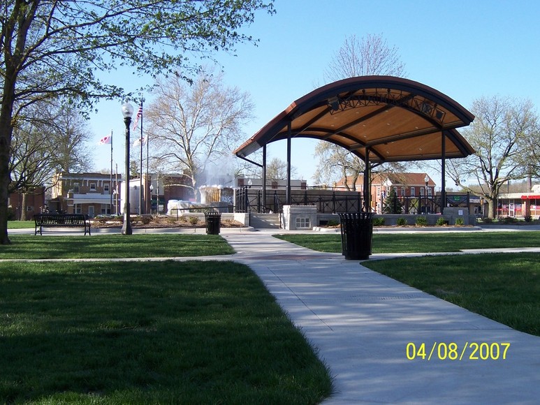 Highland, IL Highland's Square photo, picture, image (Illinois) at
