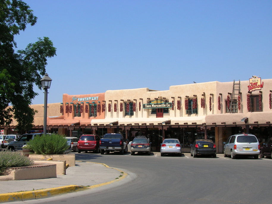 Taos, NM Taos Plaza photo, picture, image (New Mexico) at