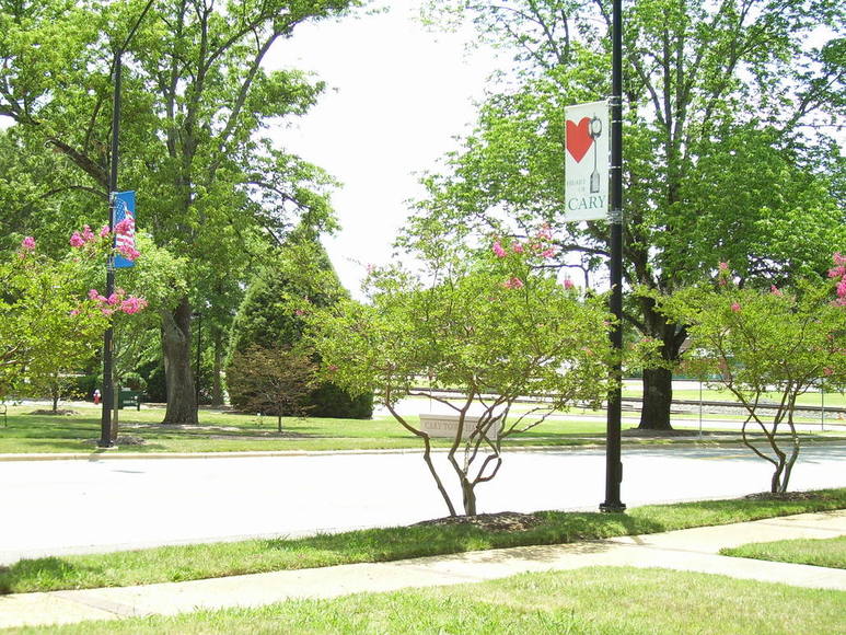 Cary, NC Downtown Cary North Academy St photo, picture, image