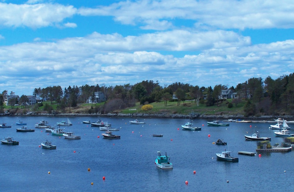 Harpswell, ME Mackeral cove on a perfect summer afternoon photo