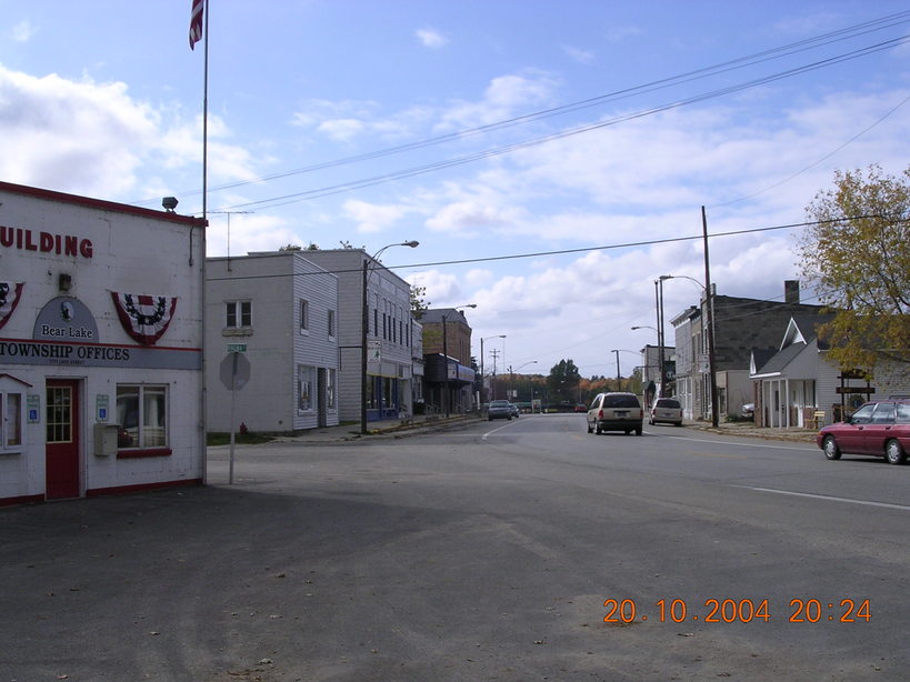 Bear Lake, MI Mainstreet of Bear Lake, Michigan photo, picture, image