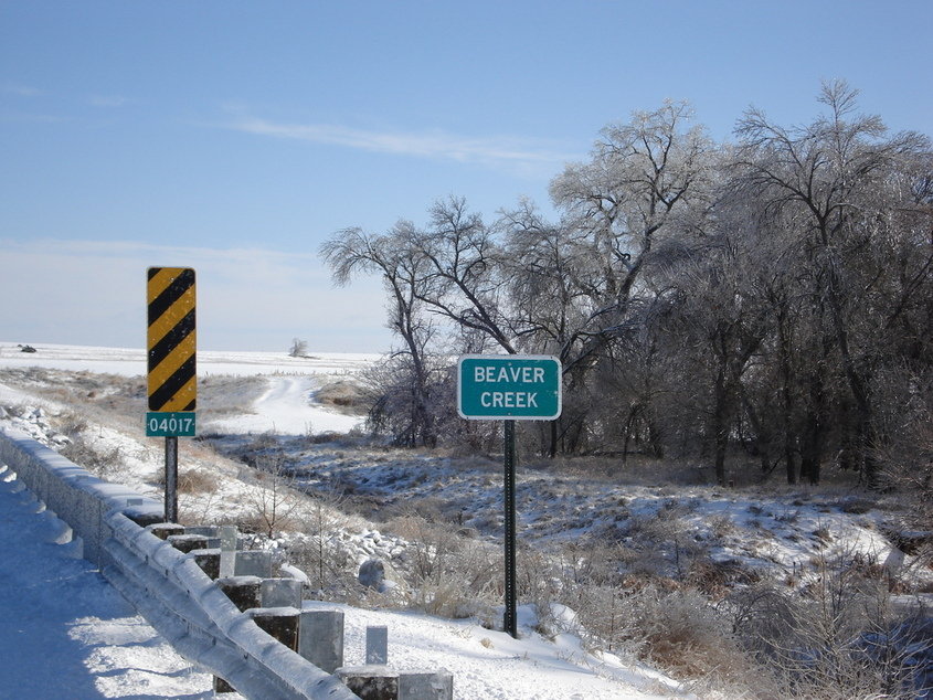 Beaver City, NE Outside Beaver City Bridge crossing Over Beaver