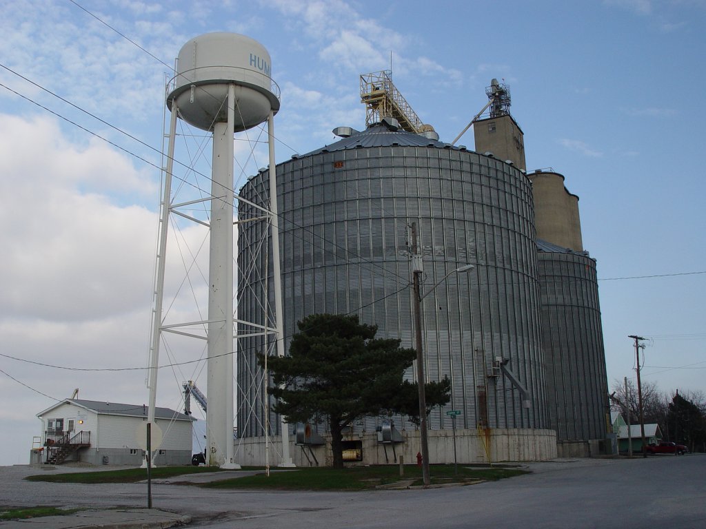 Hume, IL Grain town photo, picture, image (Illinois) at