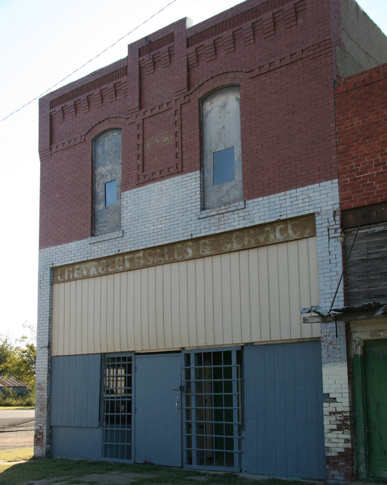 Byars, OK Old Car Dealership photo, picture, image (Oklahoma) at city