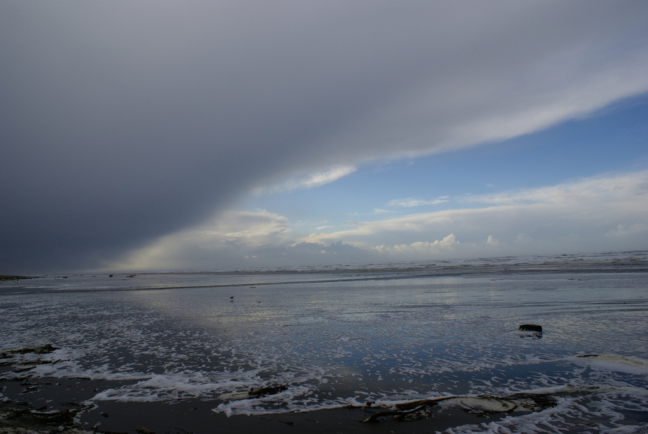 Ocean Shores, WA The storm is approaching! photo, picture, image