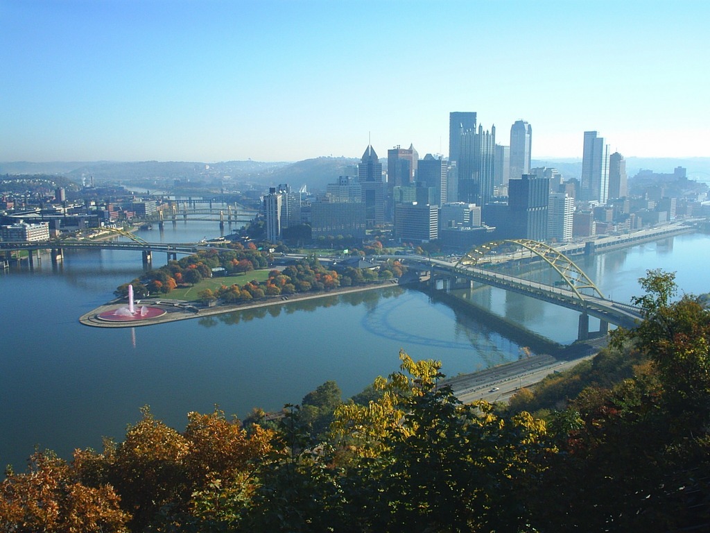 Pittsburgh, PA Pitts landscape Mt. Washington view photo, picture, image (Pennsylvania) at
